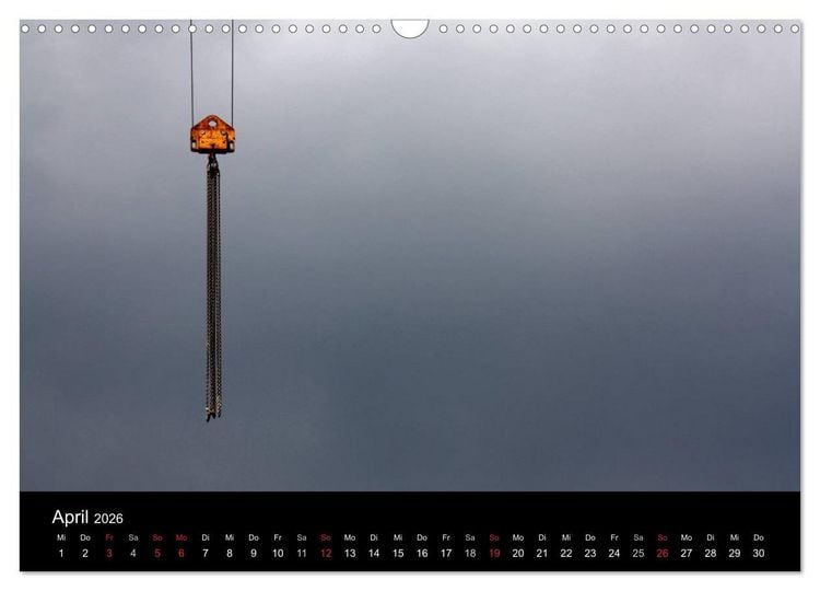 Produktbild: Baustellen (Wandkalender 2026 DIN A3 quer), CALVENDO Monatskalender