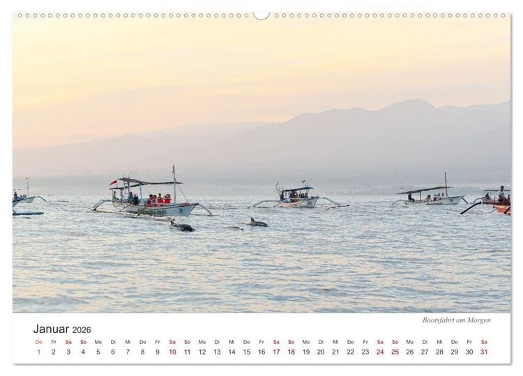 Produktbild: Impressionen einer Reise durch Bali (hochwertiger Premium Wandkalender 2026 DIN A2 quer), Kunstdruck in Hochglanz