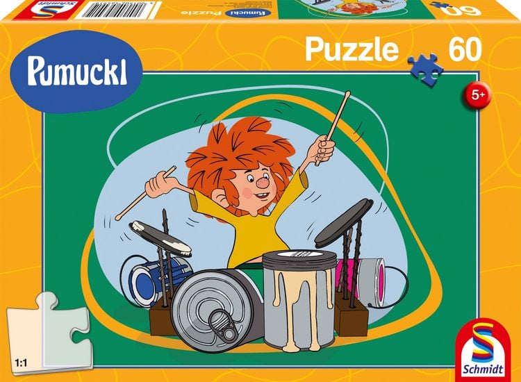 Produktbild: Pumuckl spielt Schlagzeug, 60 Teile