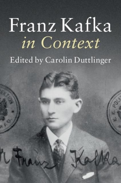 Produktbild: Franz Kafka in Context