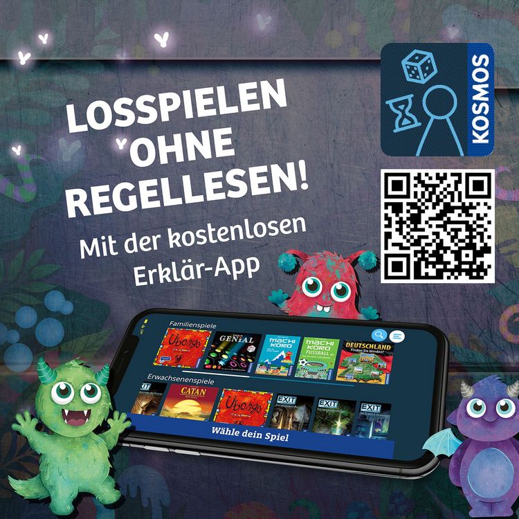Produktbild: EXIT&reg; Kids Monsterm&auml;&szlig;iger R&auml;tselspa&szlig;