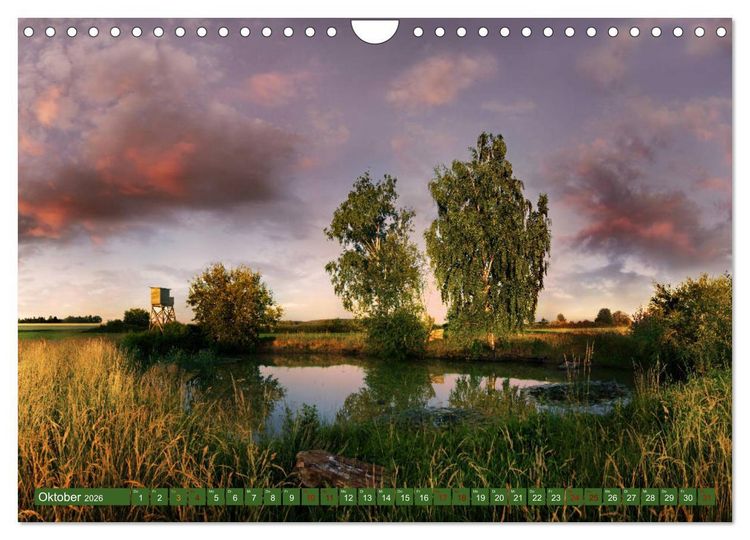 Produktbild: Landschaften im Altm&uuml;hltal (Wandkalender 2026 DIN A4 quer), CALVENDO Monatskalender