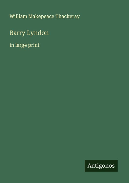 Produktbild: Barry Lyndon