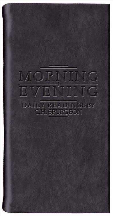 Produktbild: Spurgeon, C: Morning and Evening - Matt Black