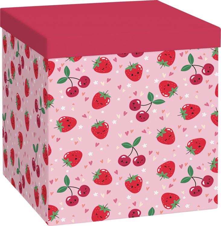 Produktbild: Geschenkbox Cube Yumi rosa