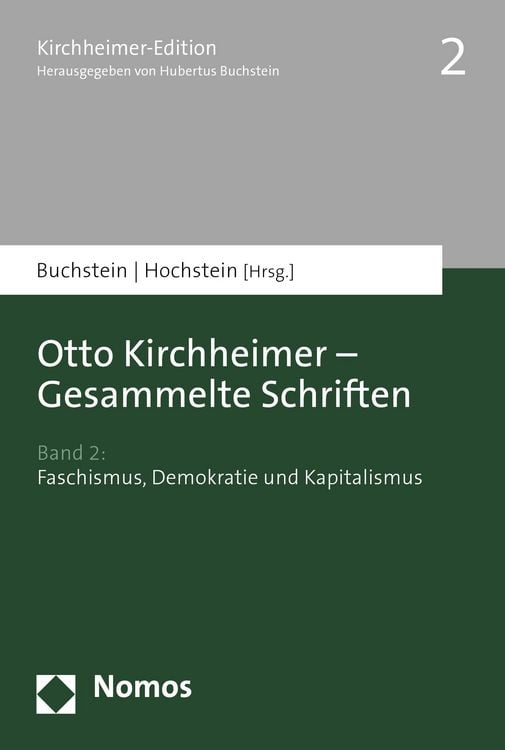 Produktbild: Otto Kirchheimer - Gesammelte Schriften