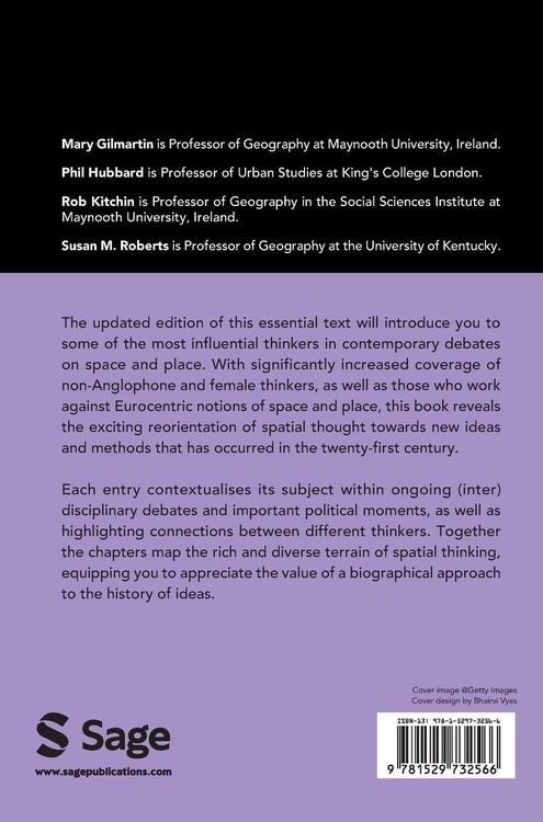 Produktbild: Key Thinkers on Space and Place