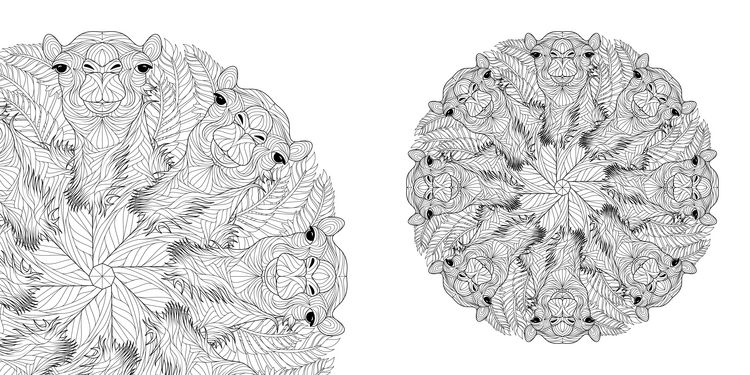 Produktbild: Tier-Mandalas