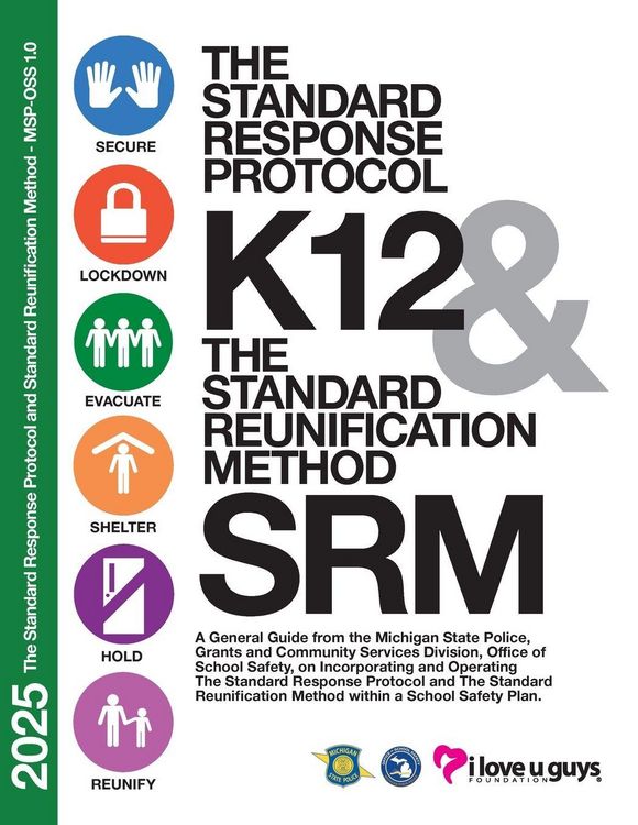 Produktbild: 2025 the Standard Response Protocol and Standard Reunification Method - MSP-OSS 1.0