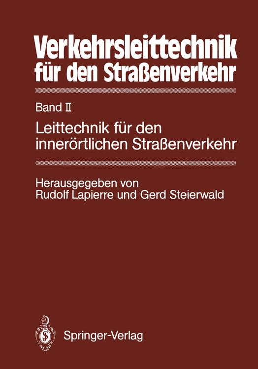 Produktbild: Verkehrsleittechnik f&uuml;r den Stra&szlig;enverkehr