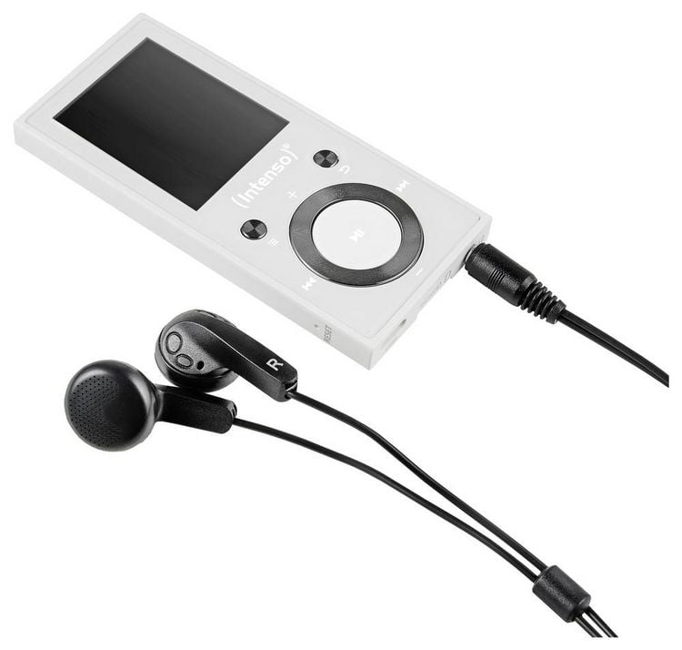 Produktbild: Intenso Music Walker MP3-Player 64GB Wei&szlig; Bluetooth&reg;