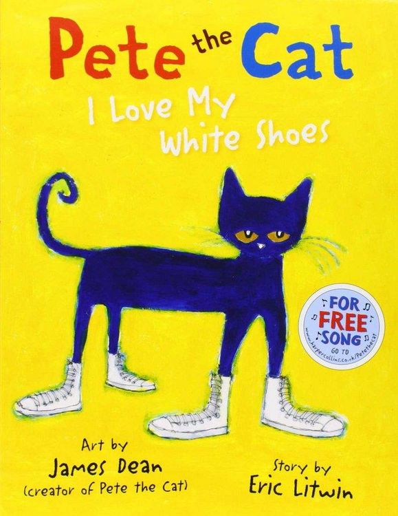 Produktbild: PETE CAT I LOVE MY WHITE PB
