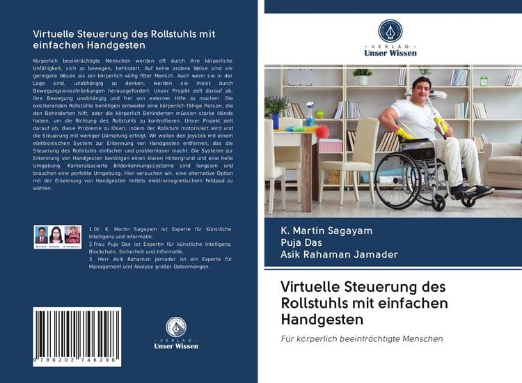 Produktbild: Virtuelle Steuerung des Rollstuhls mit einfachen Handgesten