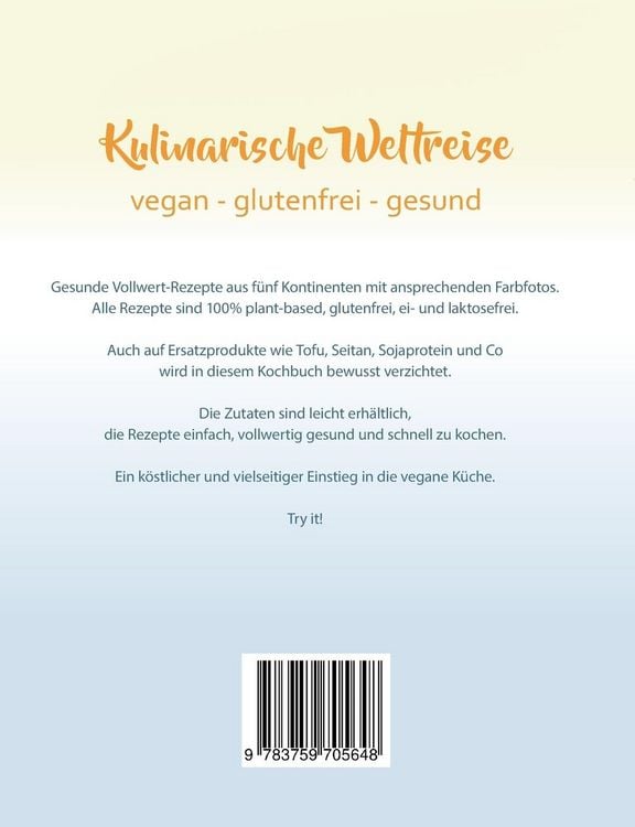Produktbild: Kulinarische Weltreise: glutenfrei - vegan - gesund