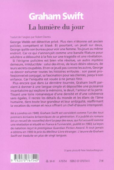 Produktbild: La lumi&egrave;re du jour