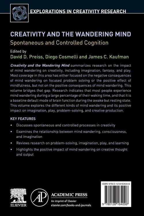 Produktbild: Creativity and the Wandering Mind