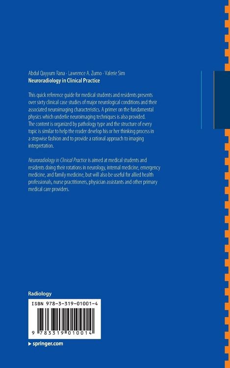 Produktbild: Neuroradiology in Clinical Practice