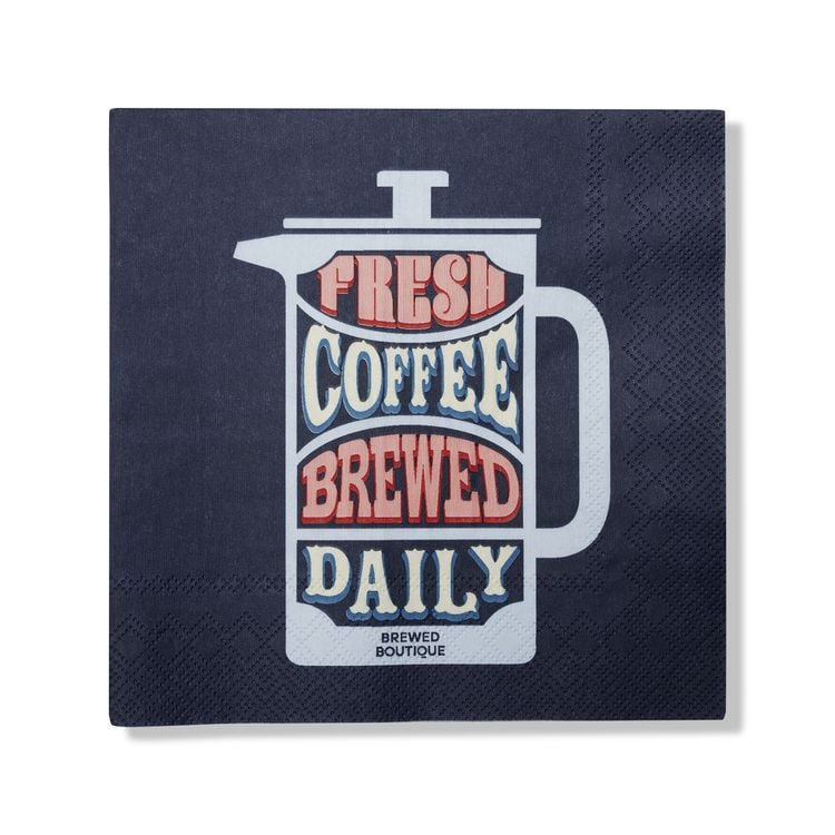 Produktbild: Serviette 33 x 33 cm "Blau"
