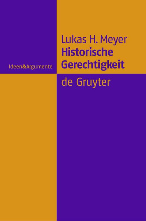 Produktbild: Historische Gerechtigkeit
