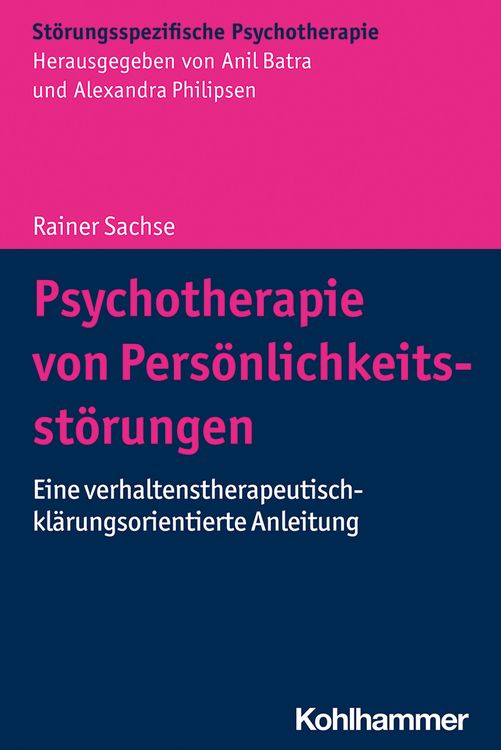 Produktbild: Psychotherapie von Pers&ouml;nlichkeitsst&ouml;rungen