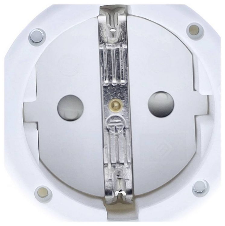 Produktbild: AS Schwabe 62224 Schutzkontaktkupplung PVC 230V Wei&szlig;