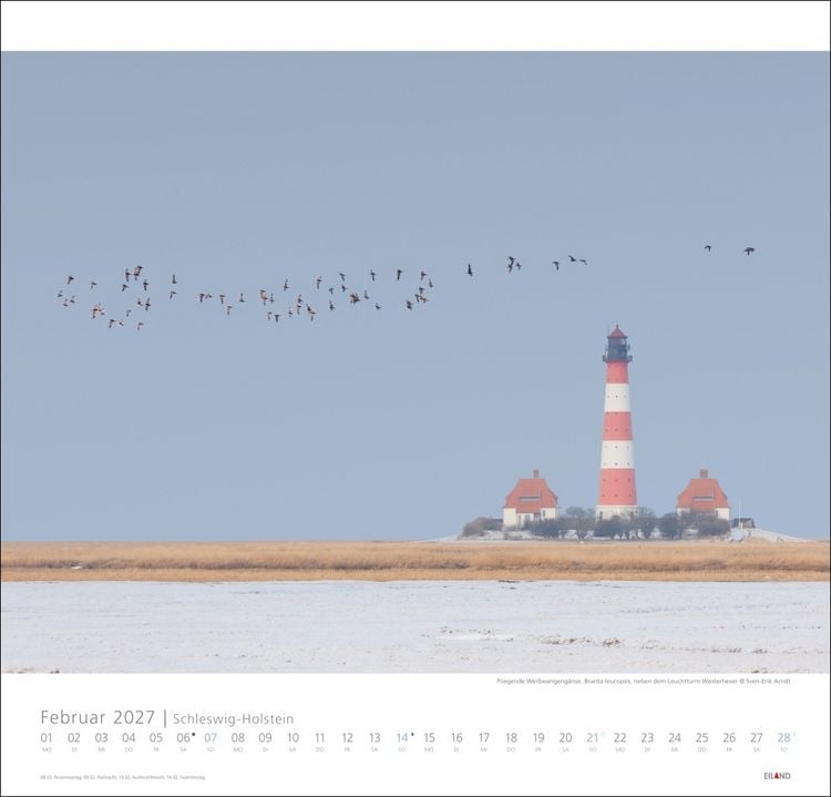 Produktbild: Schleswig-Holstein Edition Kalender 2027 - Land zwischen den Meeren