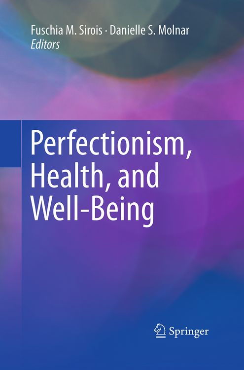 Produktbild: Perfectionism, Health, and Well-Being