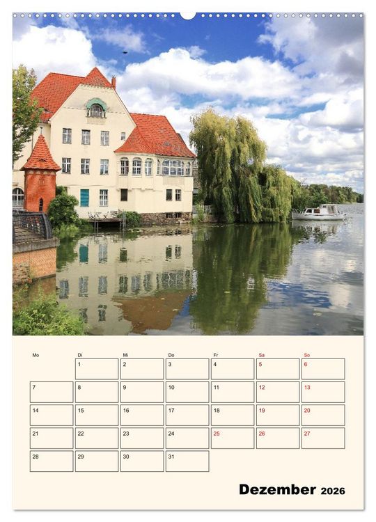 Produktbild: Brandenburg an der Havel - Ein Rundgang (Wandkalender 2026 DIN A2 hoch), CALVENDO Monatskalender