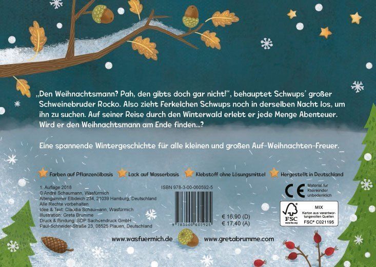 Produktbild: Schwups sucht den Weihnachtsmann