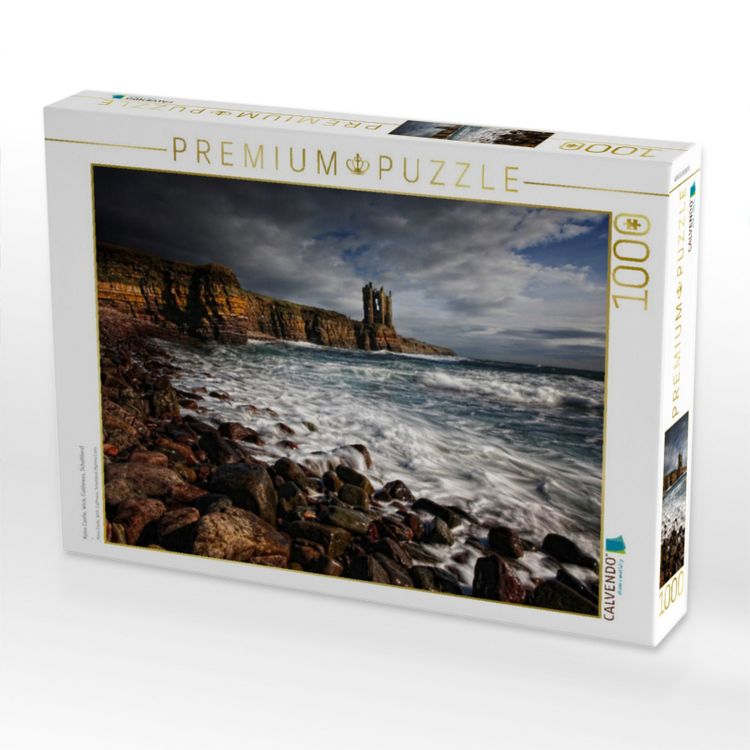 Produktbild: CALVENDO Puzzle Keiss Castle, Wick, Caithness, Schottland | 1000 Teile Lege-Gr&ouml;&szlig;e 64x48cm Foto-Puzzle f&uuml;r gl&uuml;ckliche Stunden