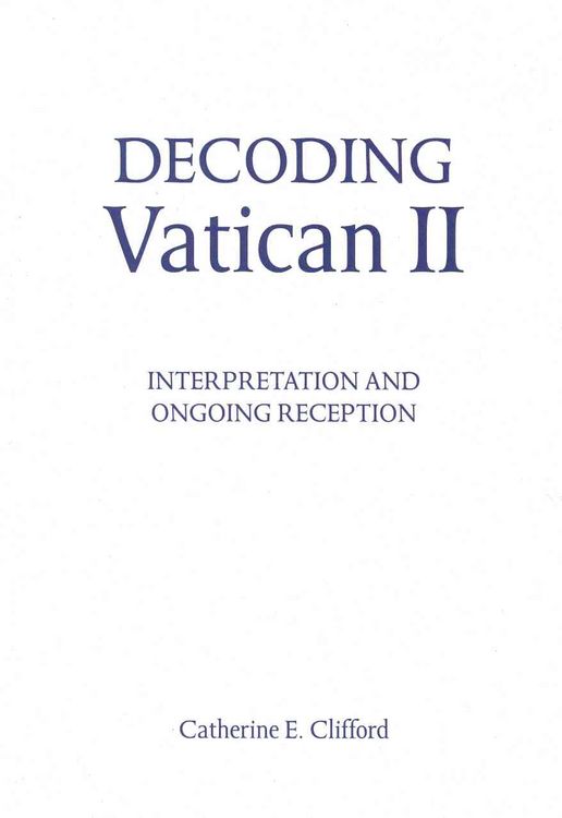 Produktbild: Decoding Vatican II