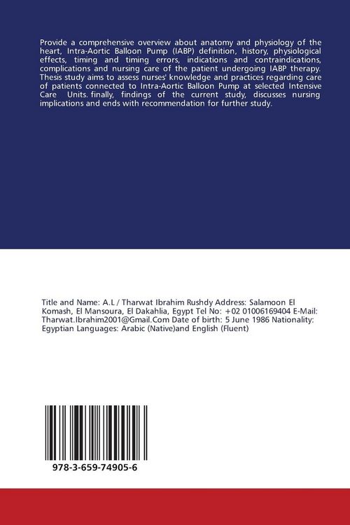 Produktbild: Care of patients connected to IABP: Nurses' knowledge and practices
