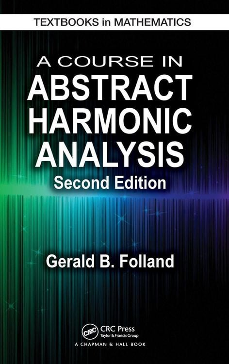 Produktbild: A Course in Abstract Harmonic Analysis