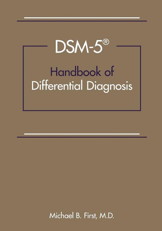 Produktbild: DSM-5&reg; Handbook of Differential Diagnosis