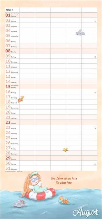 Produktbild: times&more Zauberwesen Familienplaner 2027