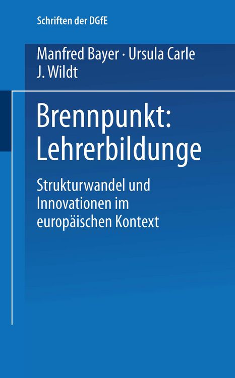 Produktbild: Brennpunkt: Lehrerbildung