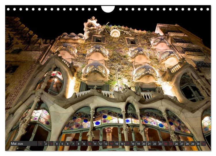 Produktbild: Barcelona Impressionen (Wandkalender 2026 DIN A4 quer), CALVENDO Monatskalender
