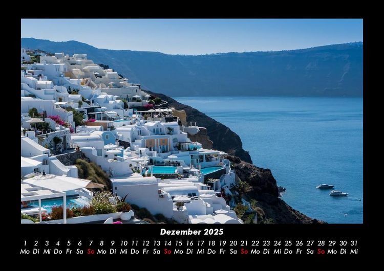 Produktbild: Urlaubsgef&uuml;hle 2025 Fotokalender DIN A3