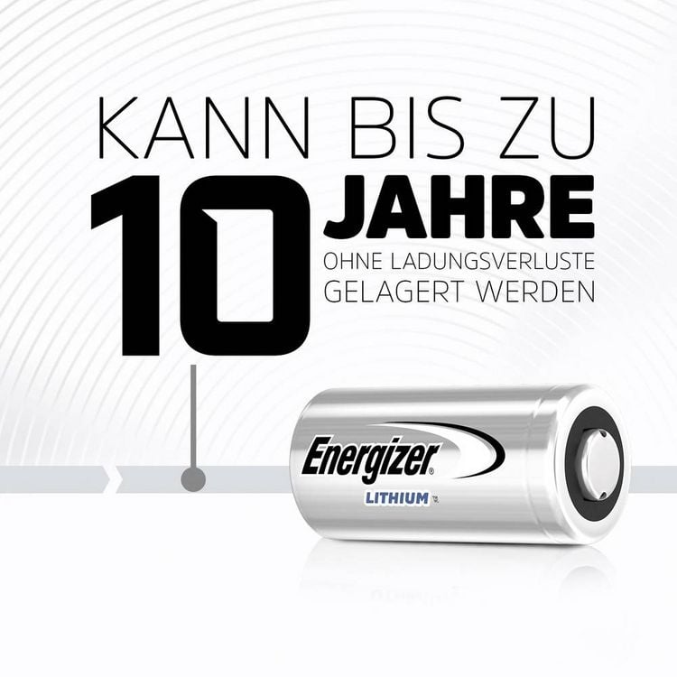 Produktbild: Energizer 2 CR 5 Fotobatterie 2CR5 Lithium 1500 mAh 6V 1St.