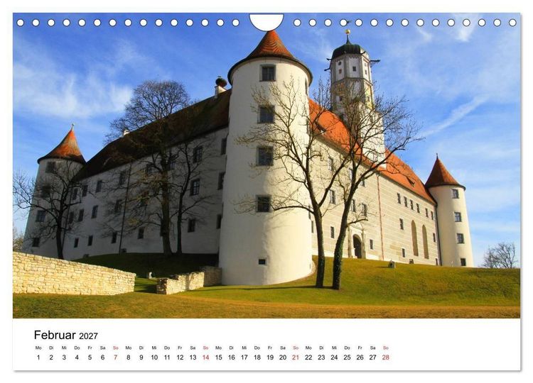 Produktbild: Deutschlands Burgen - Von der Burg zum Schloss (Wandkalender 2027 DIN A4 quer), CALVENDO Monatskalender