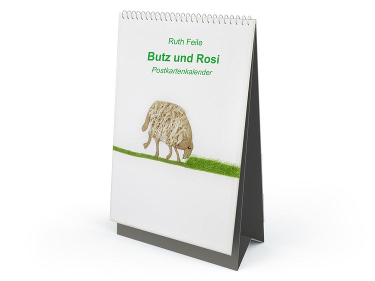 Produktbild: Butz und Rosi Postkarten-Tischkalender