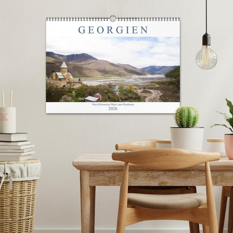 Produktbild: Georgien - Vom Schwarzen Meer zum Kaukasus (Wandkalender 2026 DIN A3 quer), CALVENDO Monatskalender
