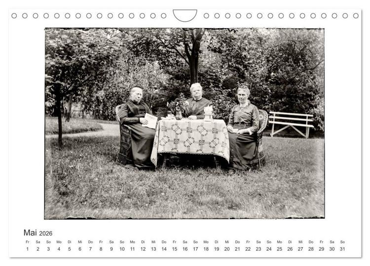 Produktbild: Faszination Glasplatten-Photographie (Wandkalender 2026 DIN A4 quer), CALVENDO Monatskalender