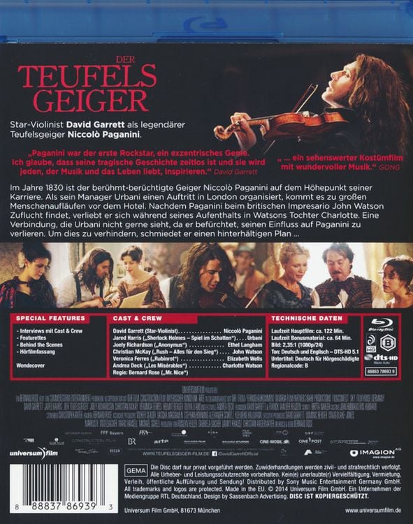 Produktbild: Der Teufelsgeiger