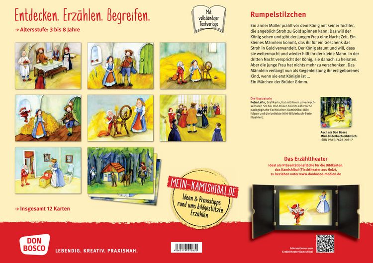 Produktbild: Rumpelstilzchen. Kamishibai Bildkartenset.