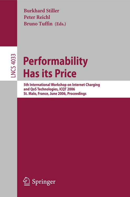 Produktbild: Performability Has its Price