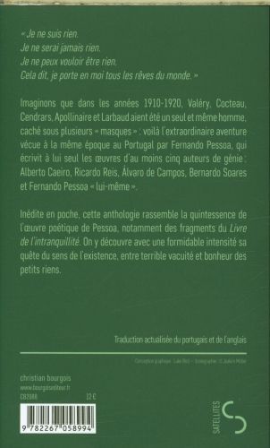 Produktbild: Je ne suis personne : une anthologie
