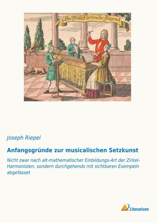 Produktbild: Anfangsgr&uuml;nde zur musicalischen Setzkunst