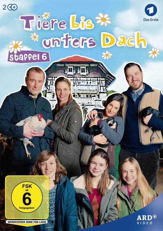 Produktbild: Tiere bis unters Dach - Staffel 6 [2 DVDs]