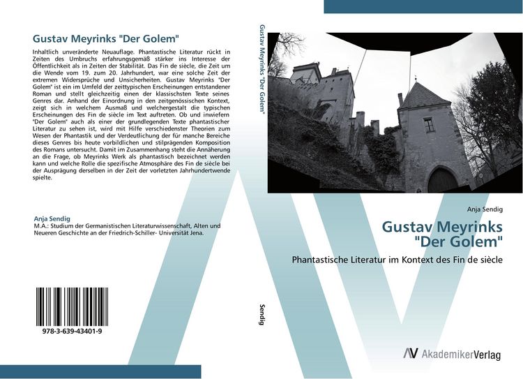 Produktbild: Gustav Meyrinks "Der Golem"